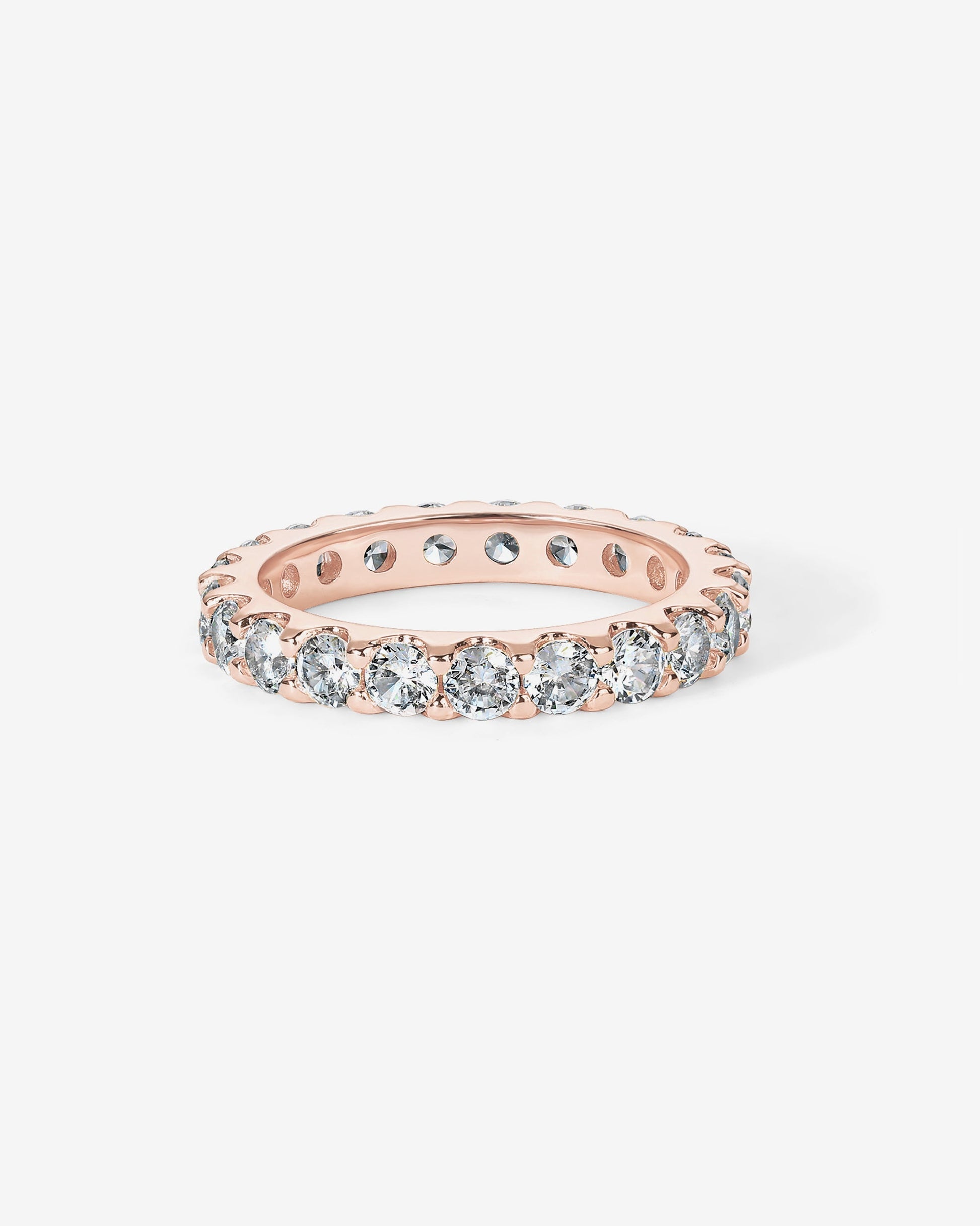 Cubic Zirconia Stackable Eternity Ring