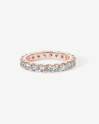 Cubic Zirconia Stackable Eternity Ring
