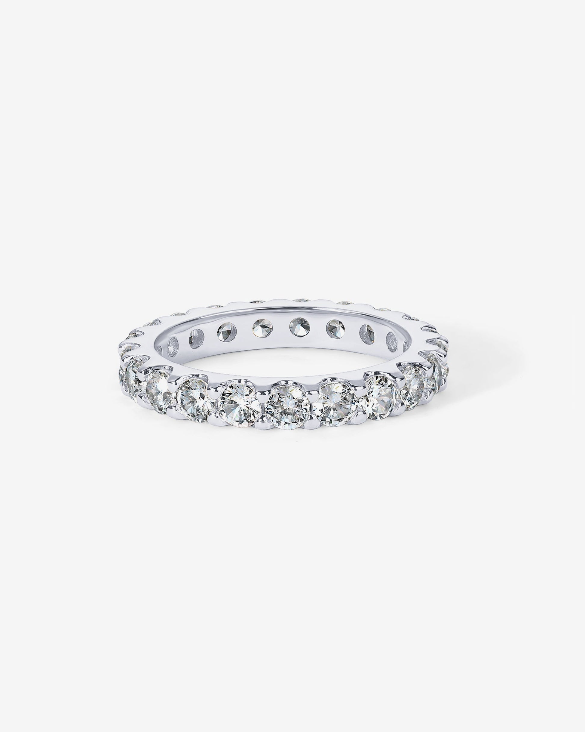 Cubic Zirconia Stackable Eternity Ring