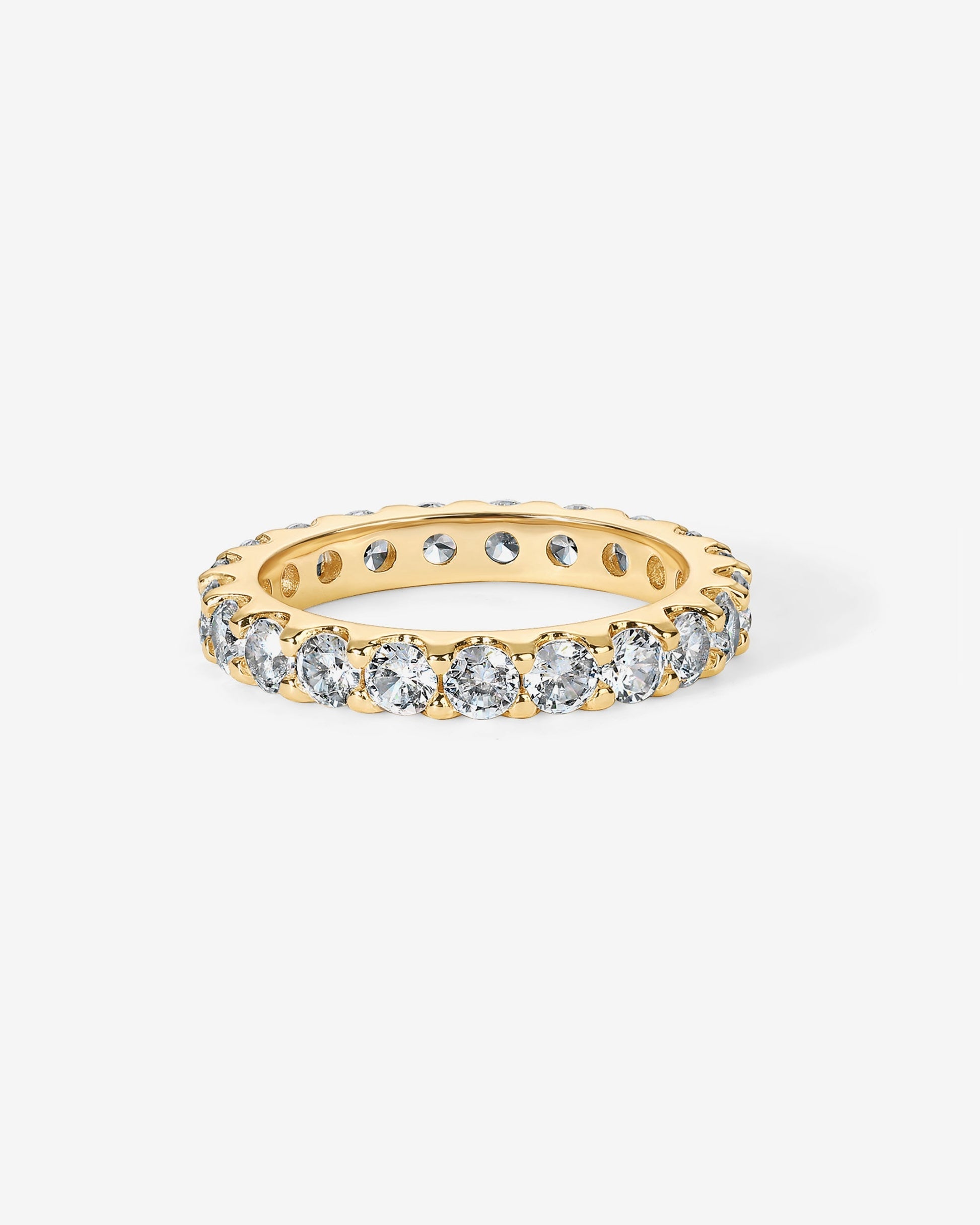Cubic Zirconia Stackable Eternity Ring