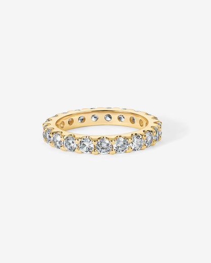 Cubic Zirconia Stackable Eternity Ring