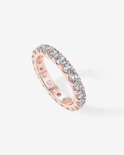 Cubic Zirconia Stackable Eternity Ring