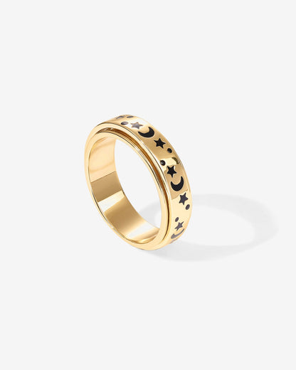Starry Night Anxiety Ring