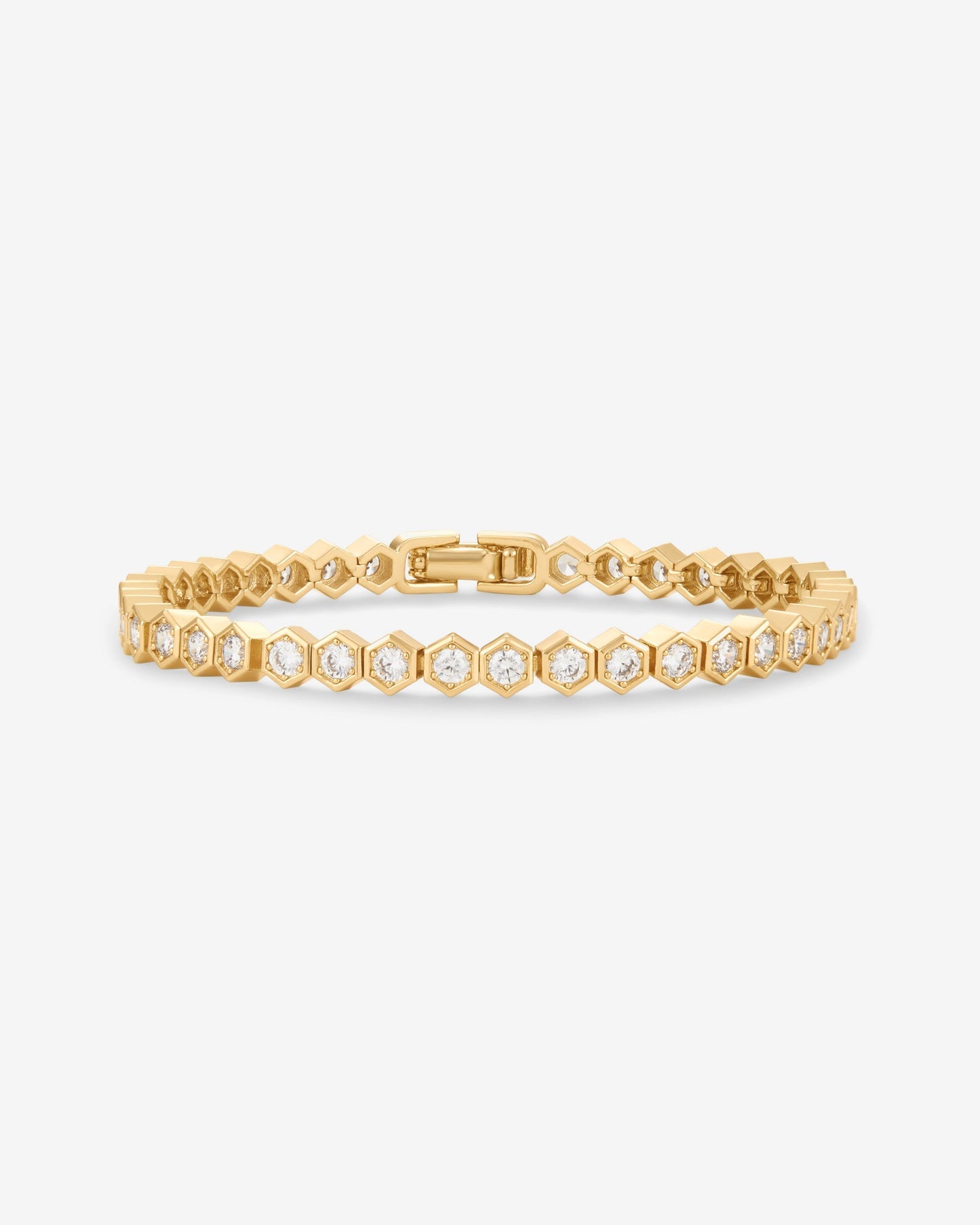 Honeycomb Tennis Bracelet