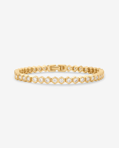 Honeycomb Tennis Bracelet