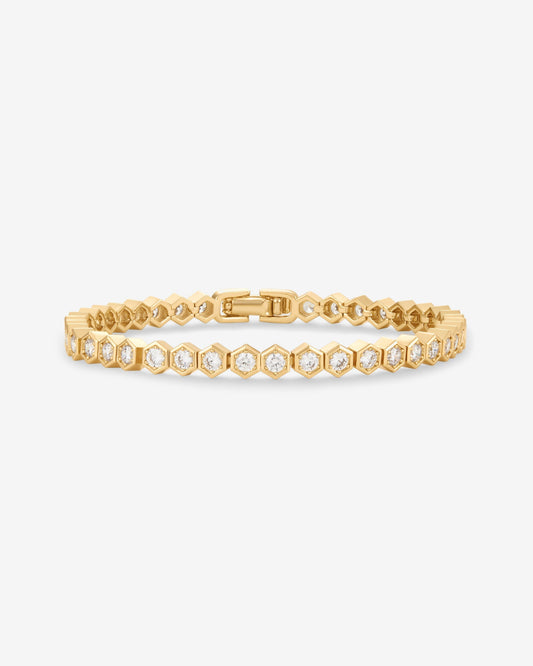 Honeycomb Tennis Bracelet