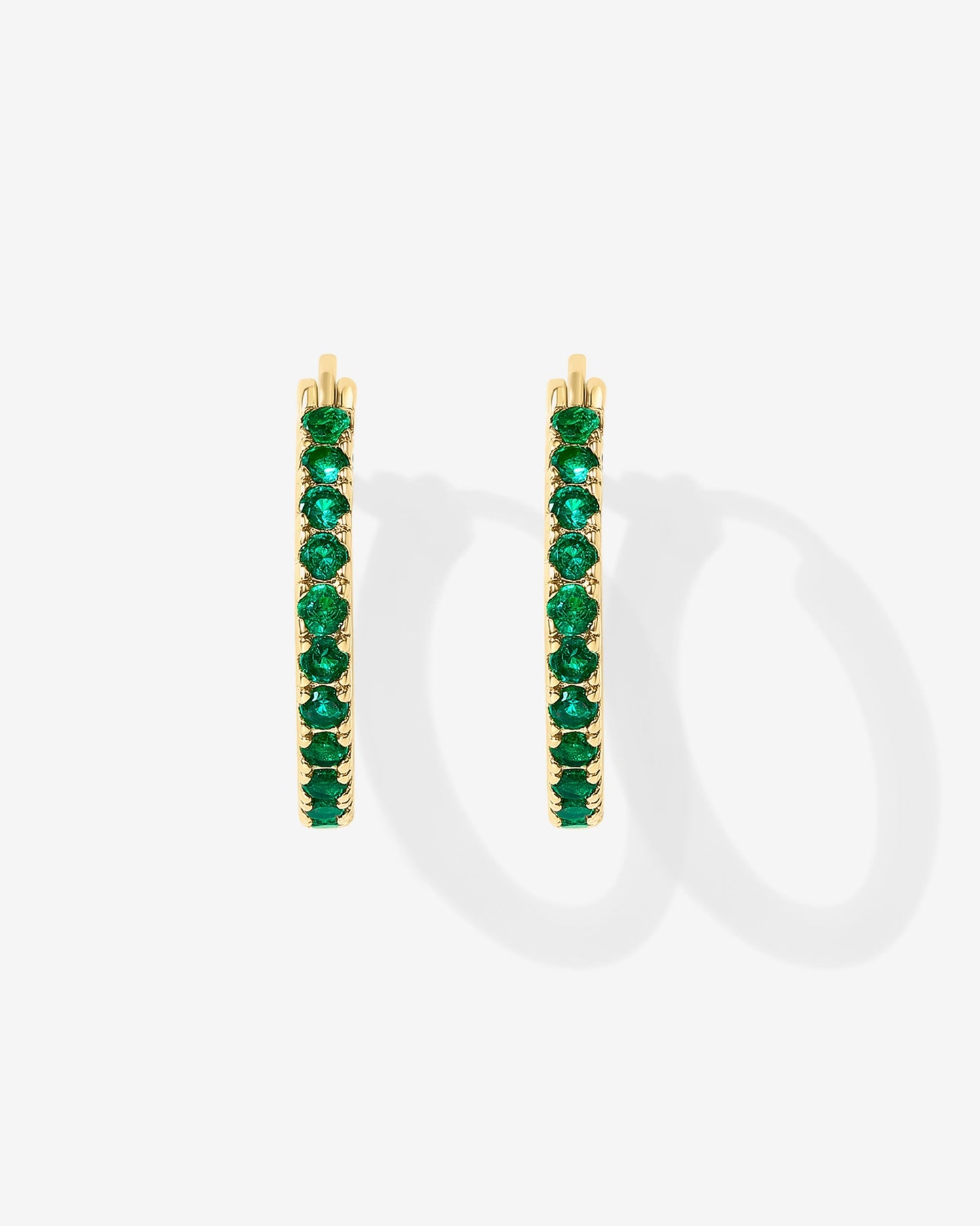 Colored Zia Hoop Earrings