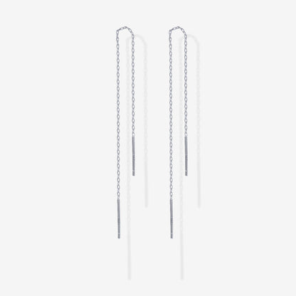 Celestial Chains Threader Earrings