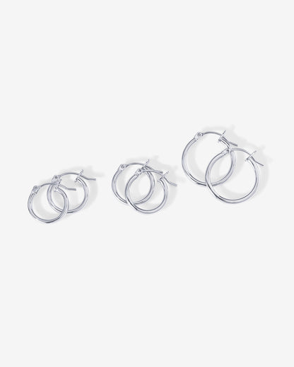 Capri Set Hoop Earrings