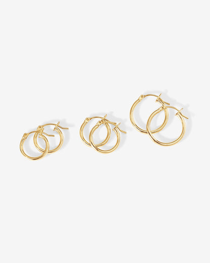 Capri Set Hoop Earrings