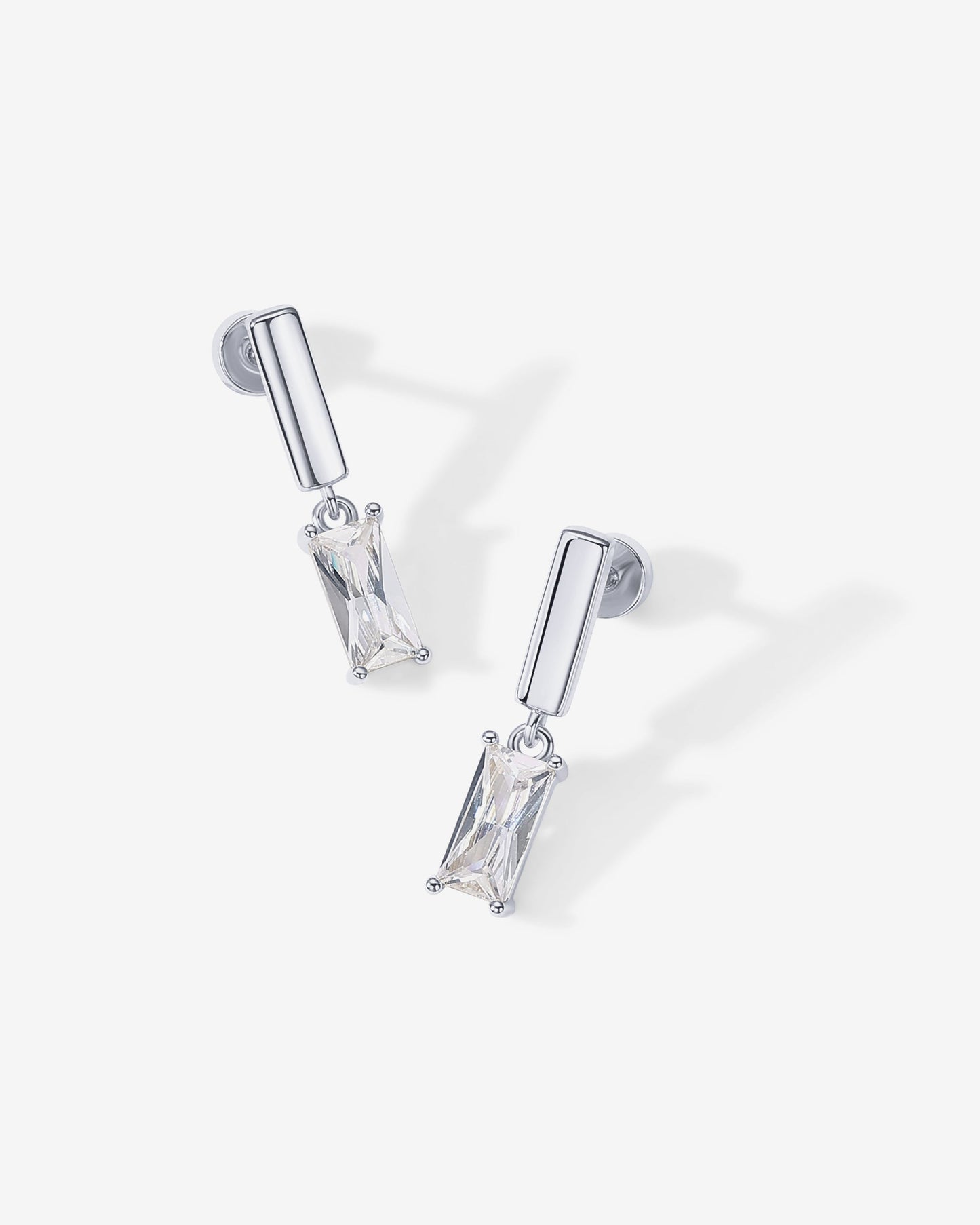 Baguette Dangle Flat Backs