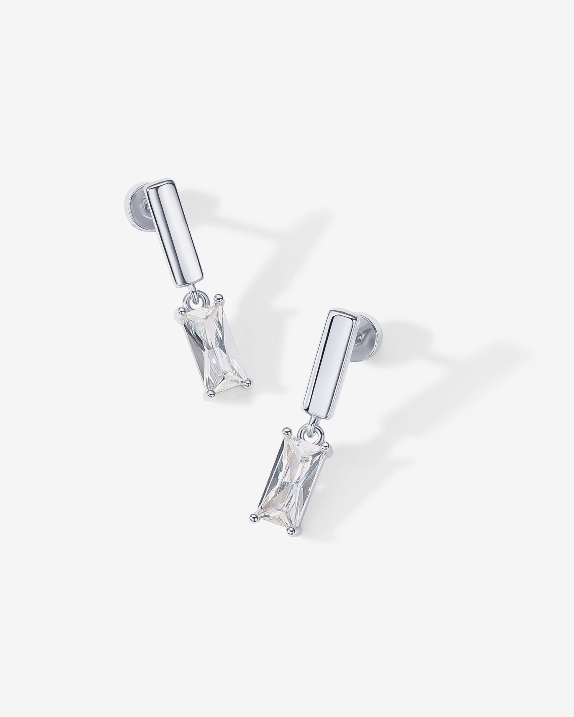 Baguette Dangle Flat Backs