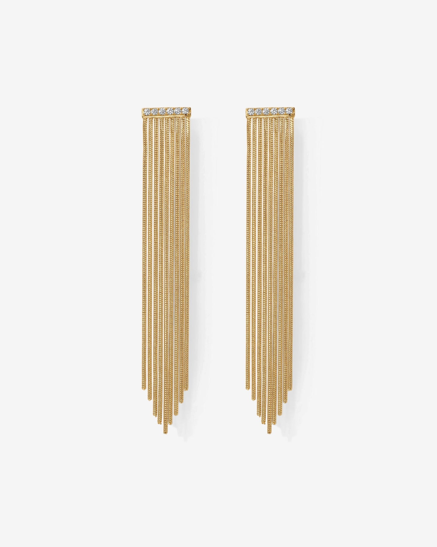 Bar Tassel Earrings