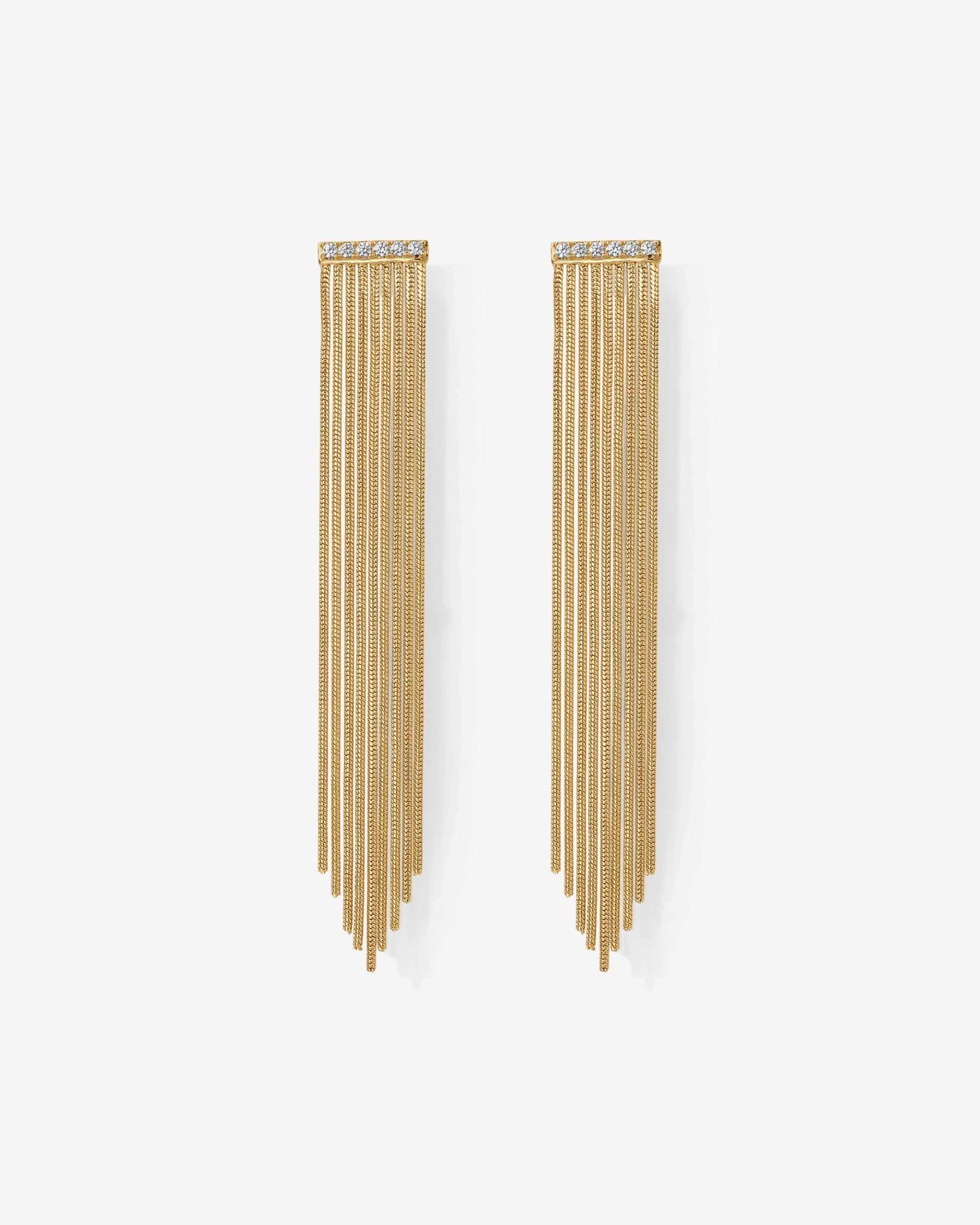 Bar Tassel Earrings