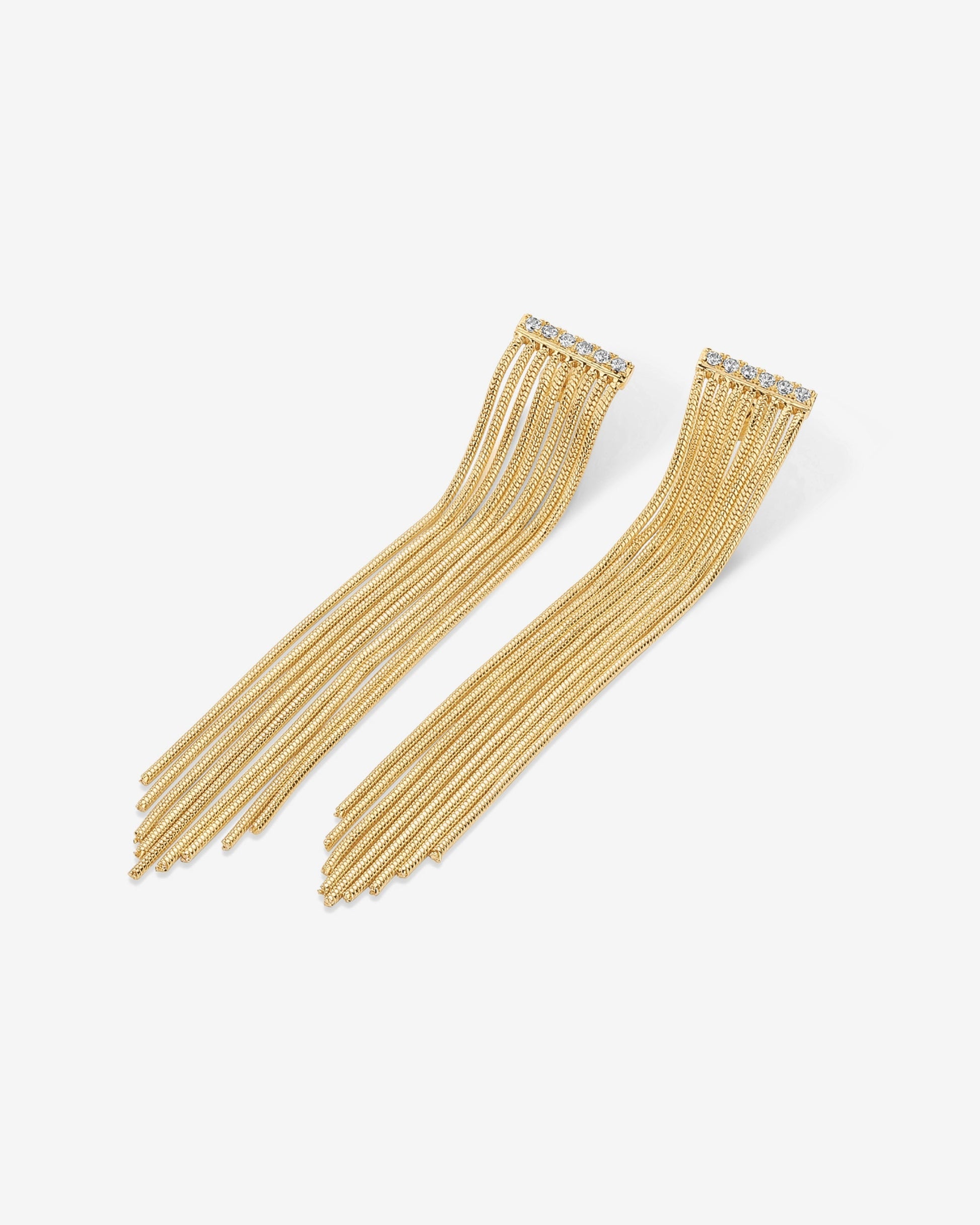 Bar Tassel Earrings