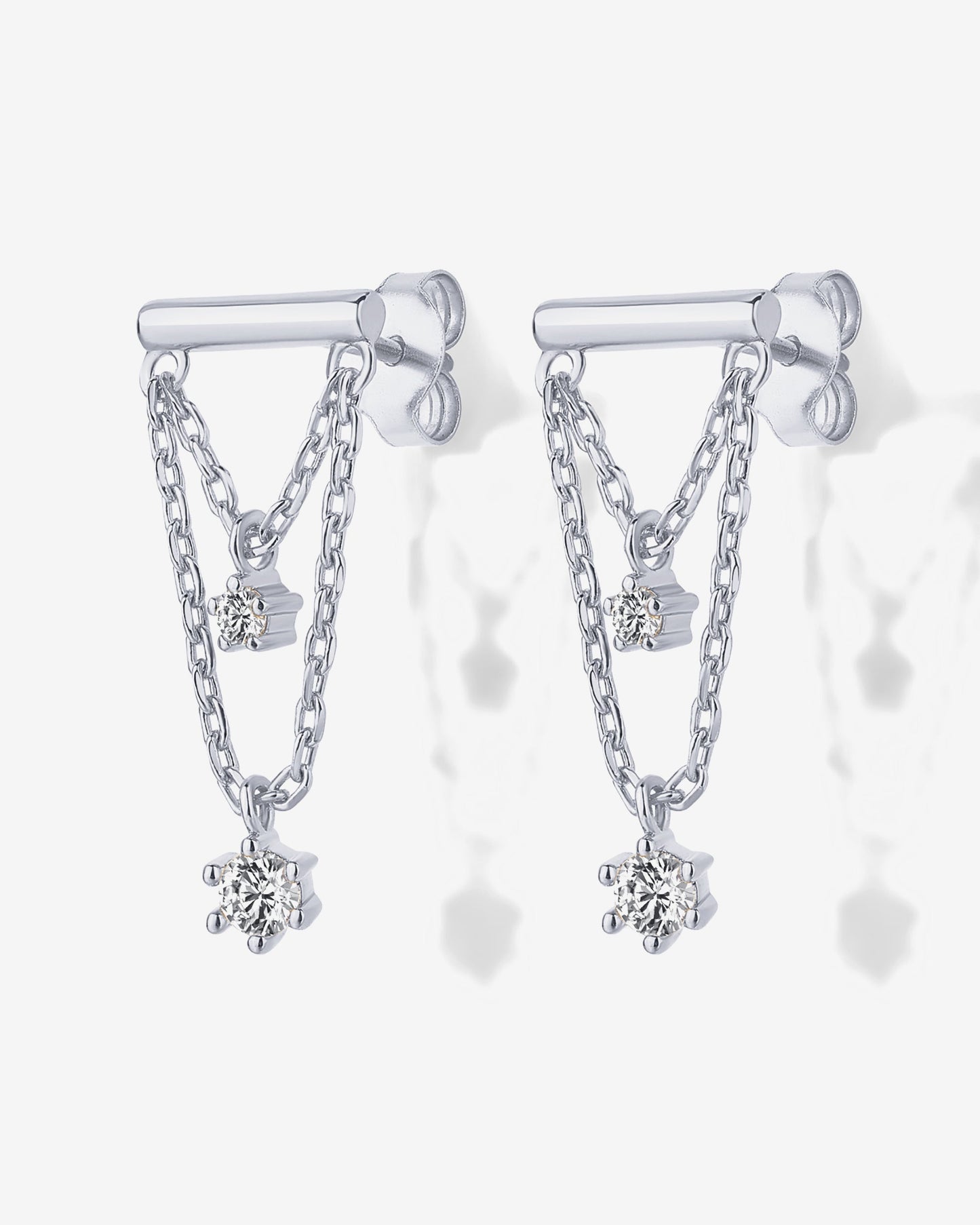 Bar Chained Earring