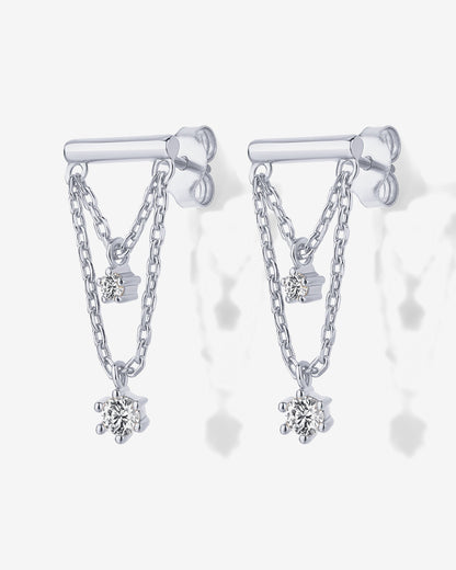 Bar Chained Earring