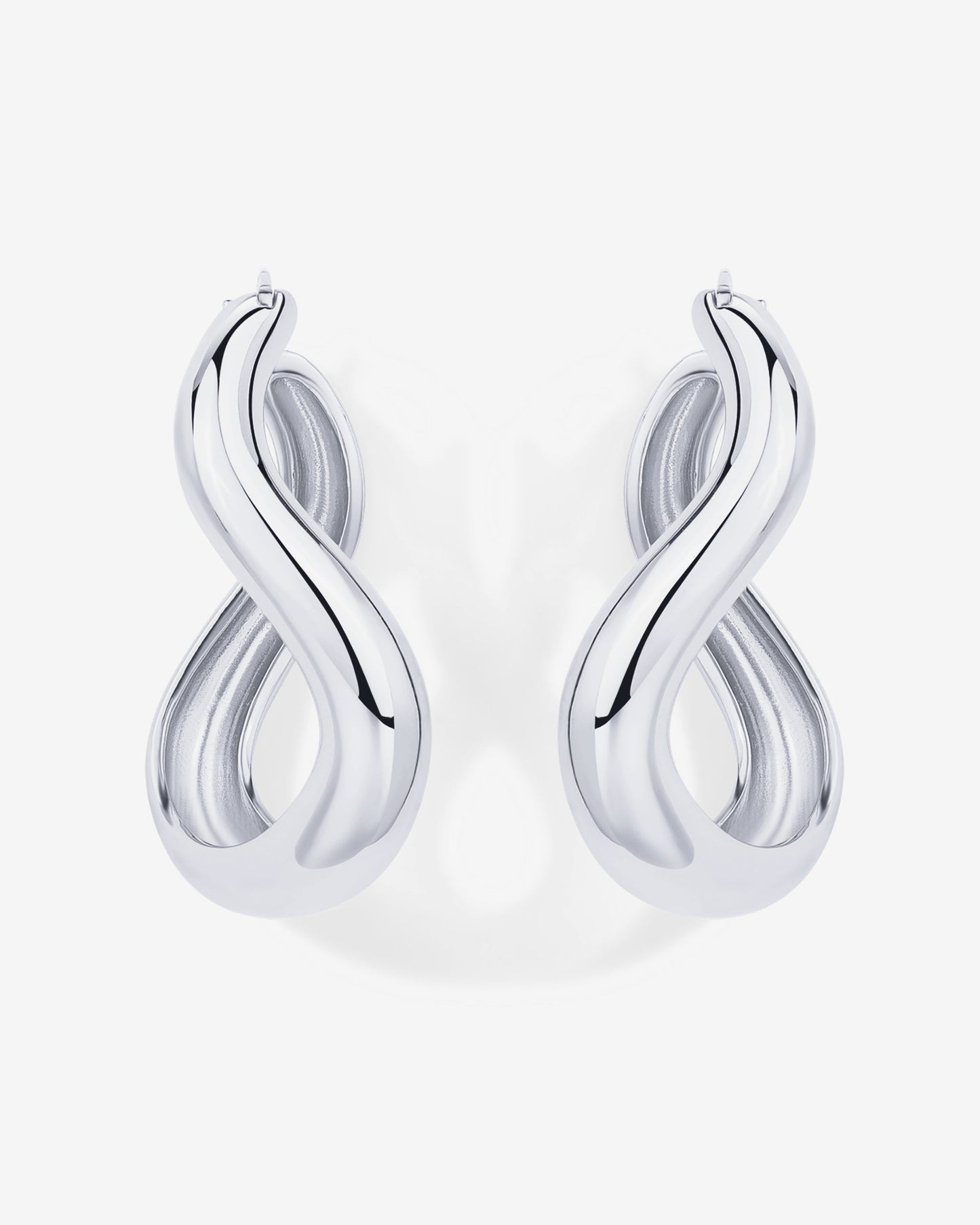 Wavy Statement Hoops
