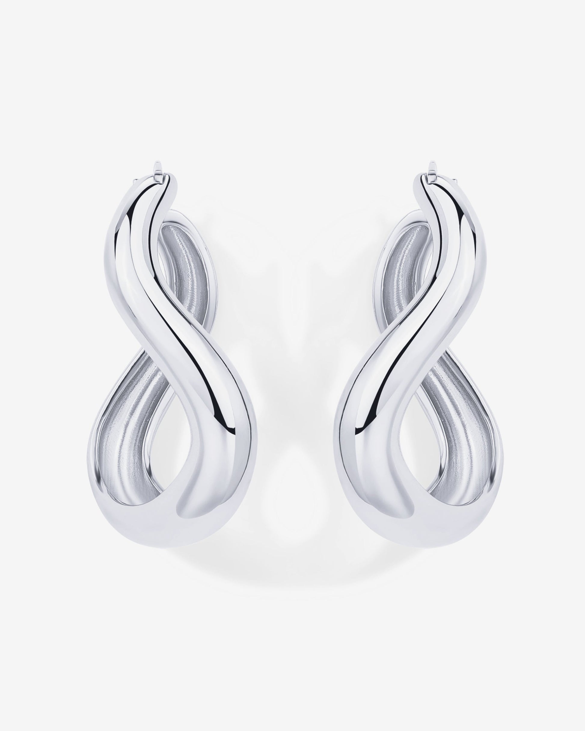 Wavy Statement Hoops