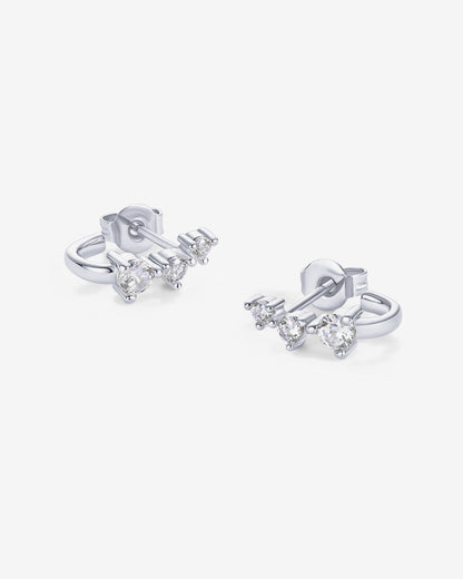 Rio Half Huggie Earrings