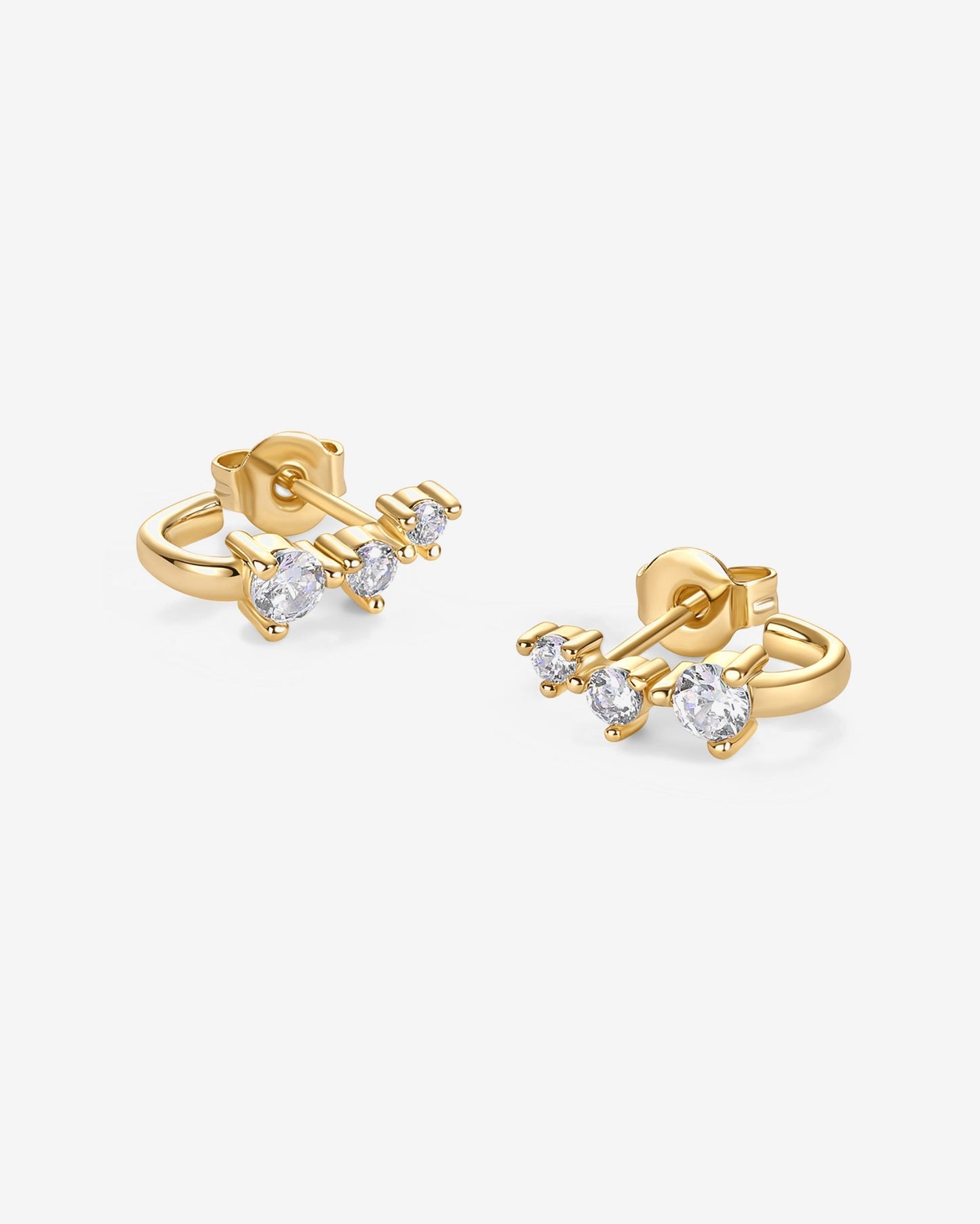 Rio Half Huggie Earrings