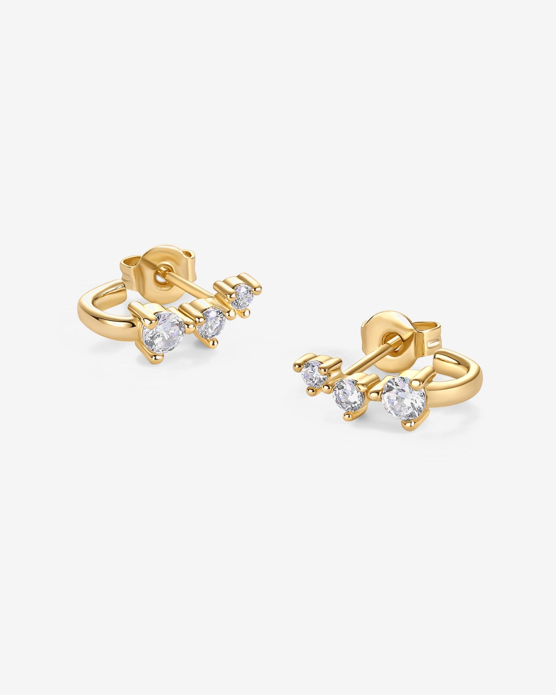 Rio Half Huggie Earrings