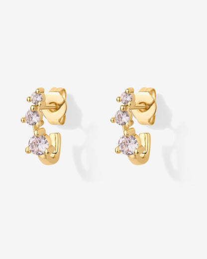 Rio Half Huggie Earrings