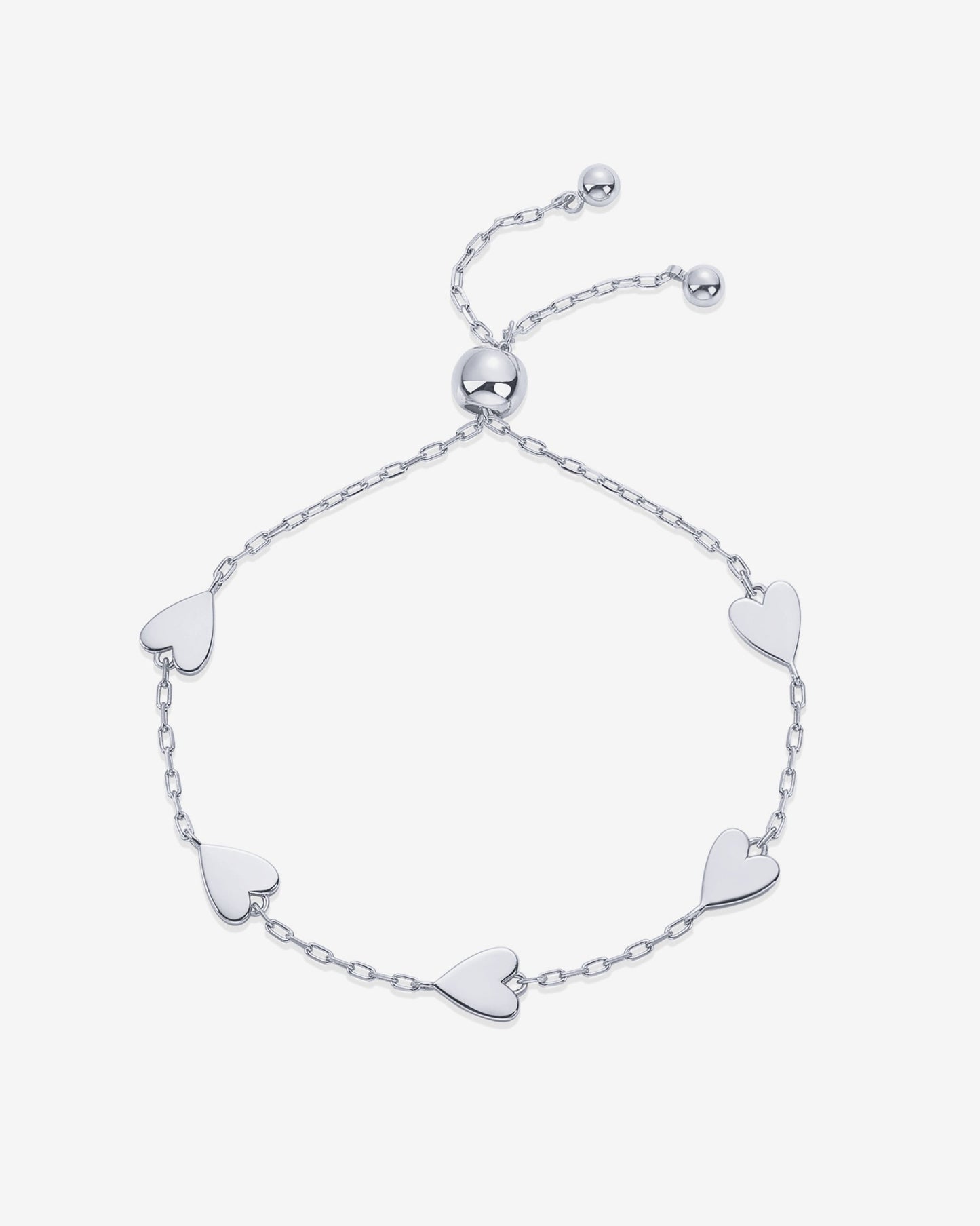 Station Heart Bracelet