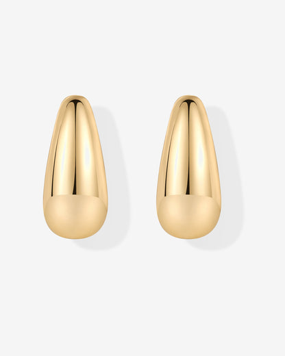Teardrop Half Hoops
