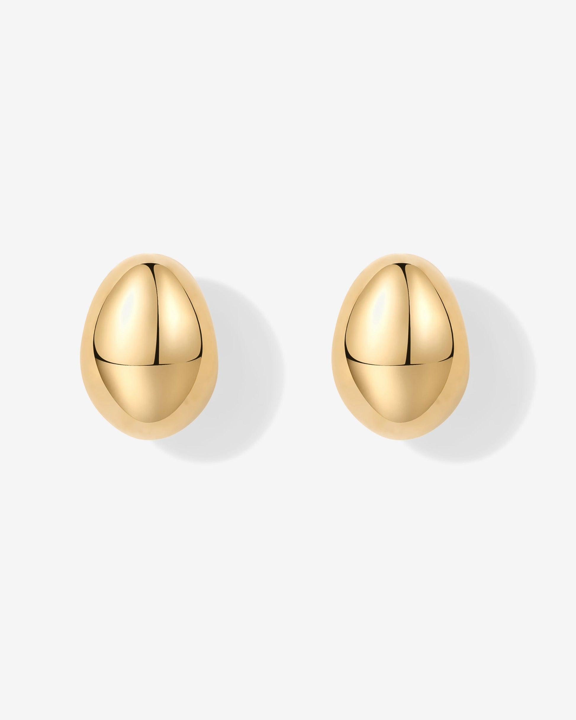 Chunky Dome Hoop Earrings