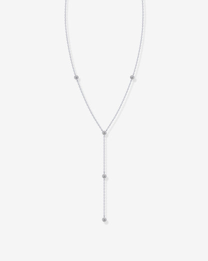 Lariat Station Necklace