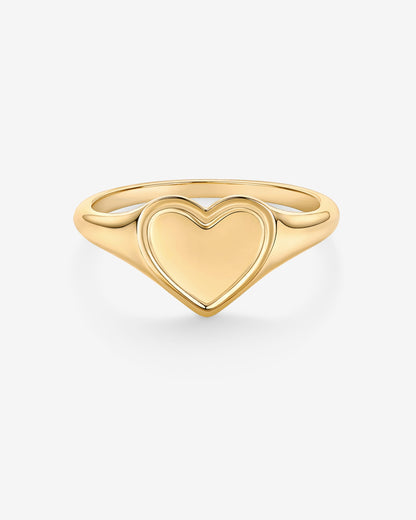 Chunky Heart Statement Ring