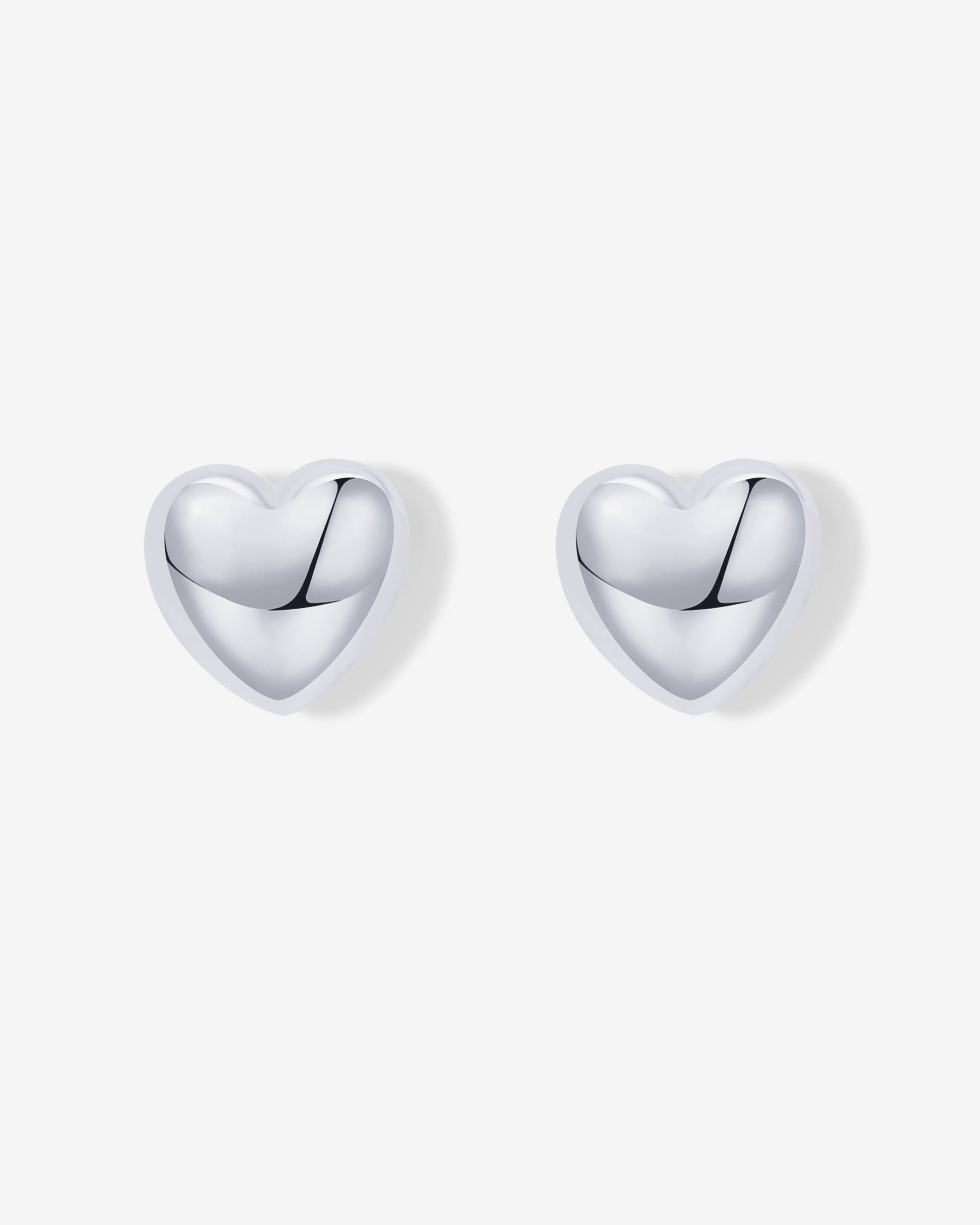 Oversized Heart Stud