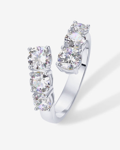 Nut Crossover Chunky Ring