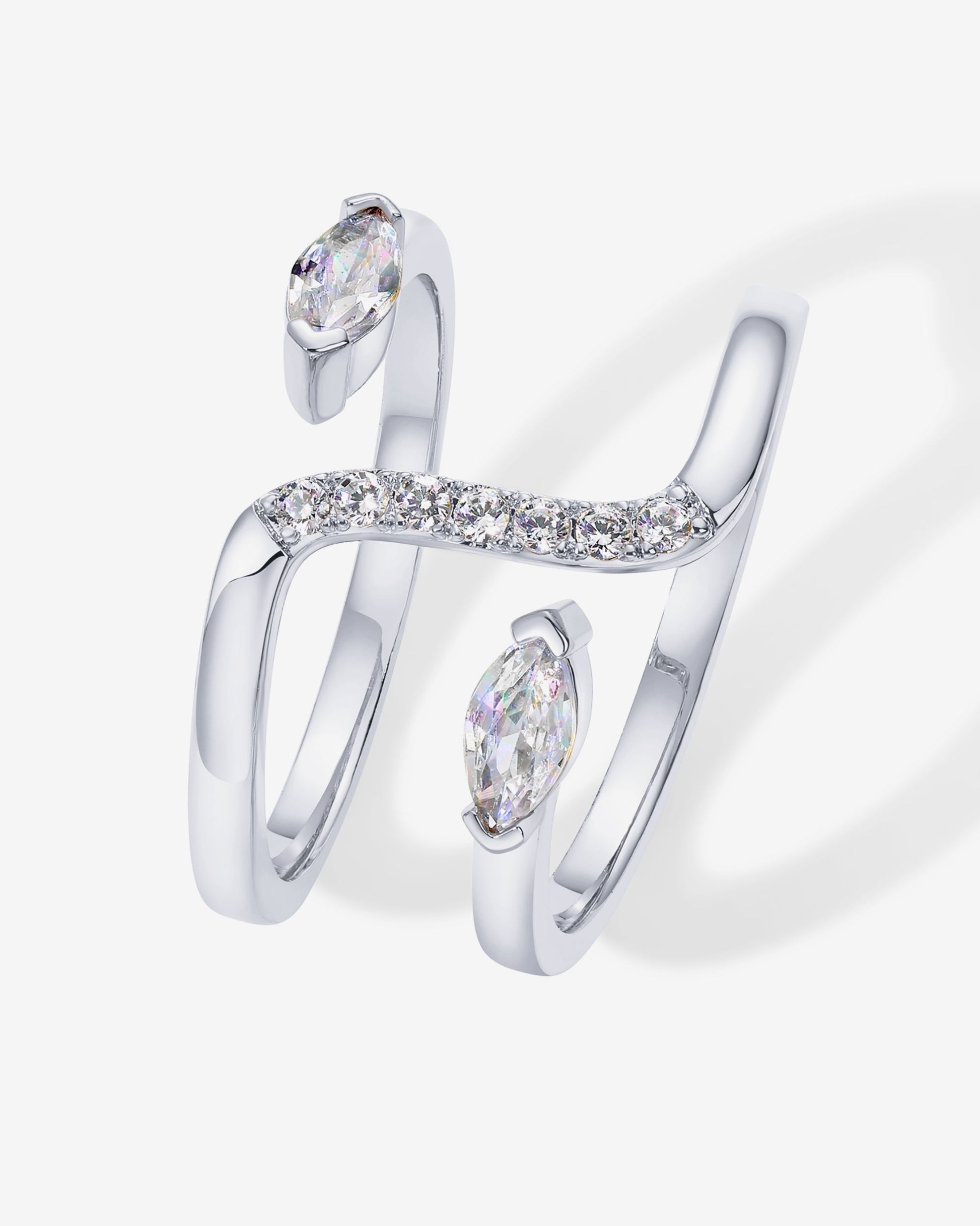 Uraeus Open Band Ring