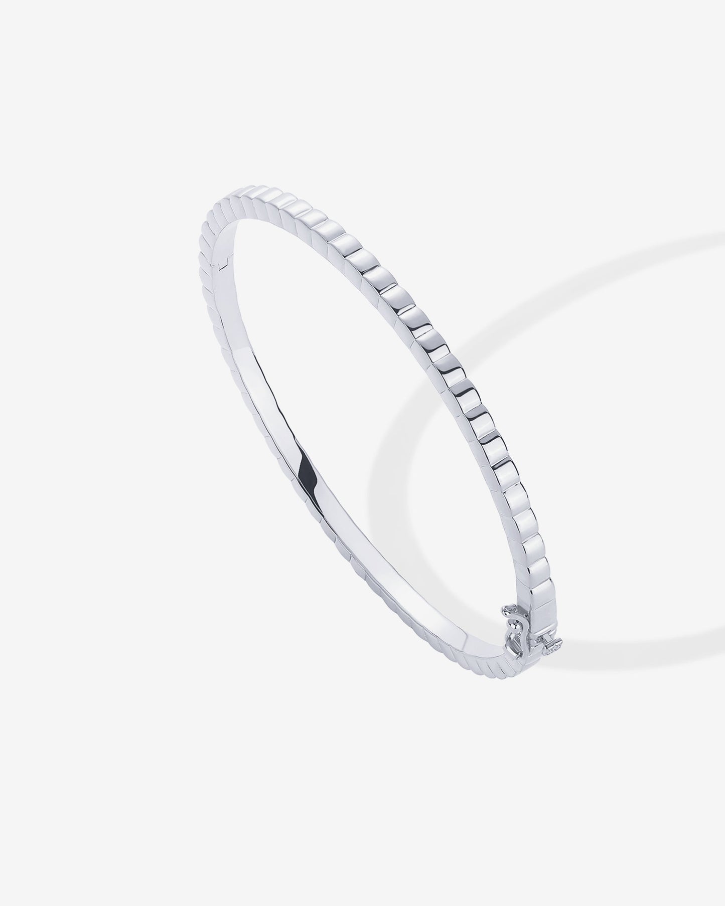 Ribbed Cuff Bangle