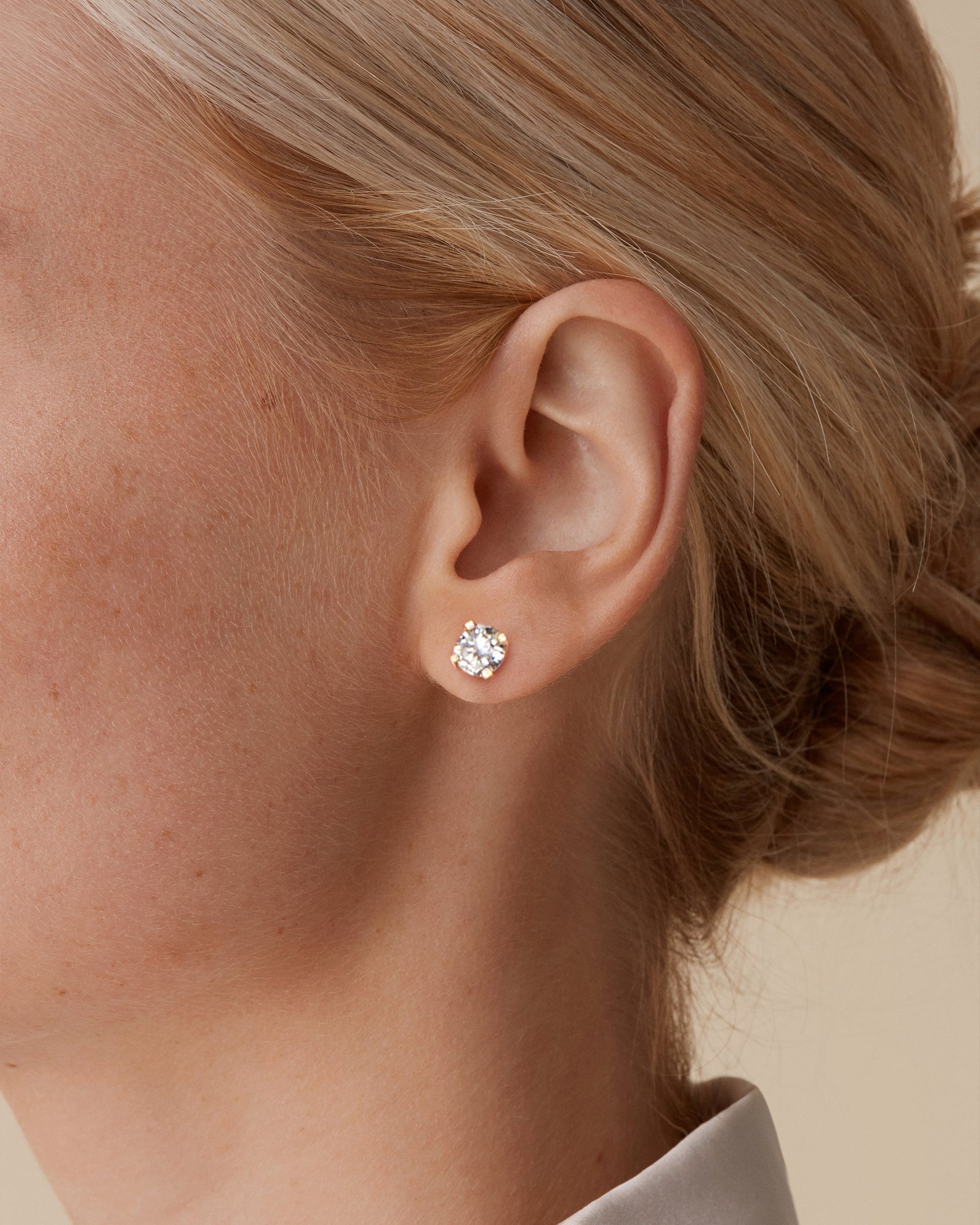 Moissanite Studs