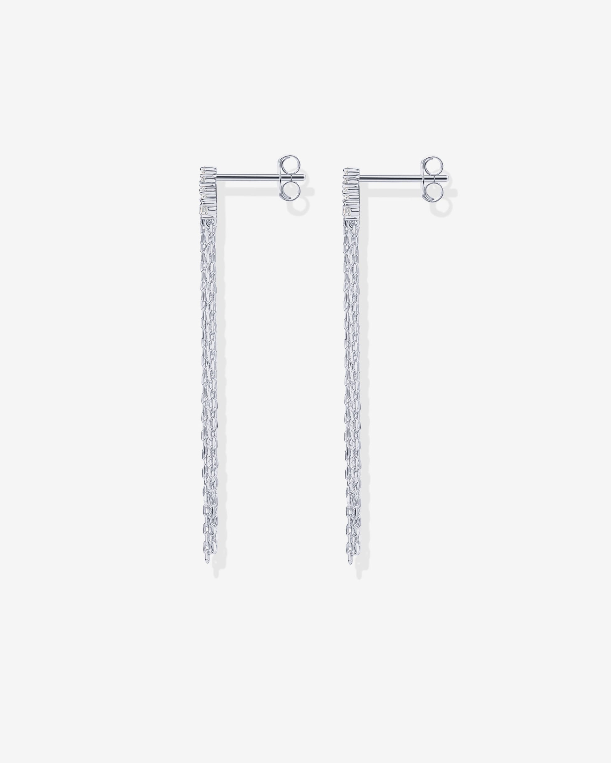Chain Crawler Dangle Earrings