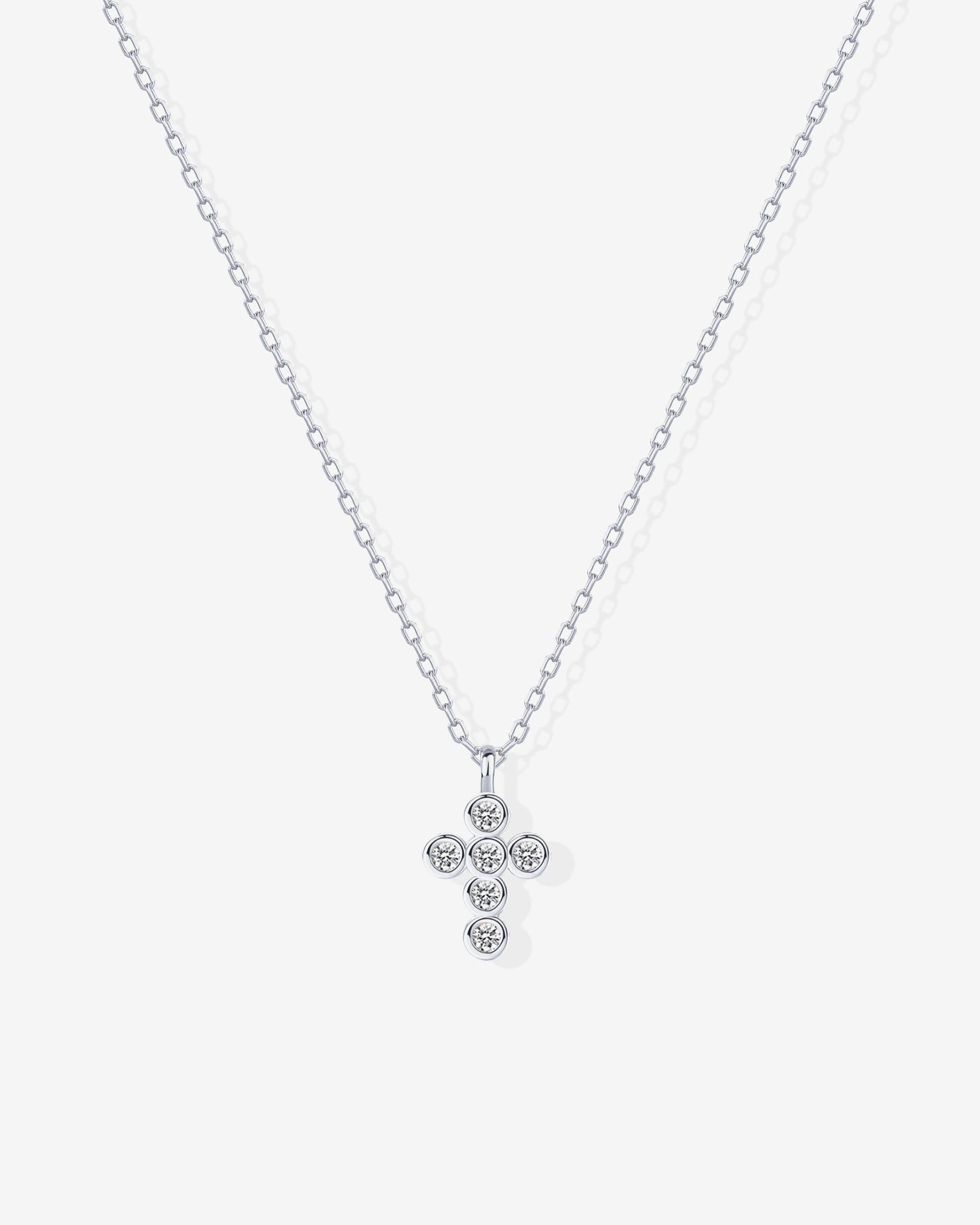 Cross Necklace and Earring Set