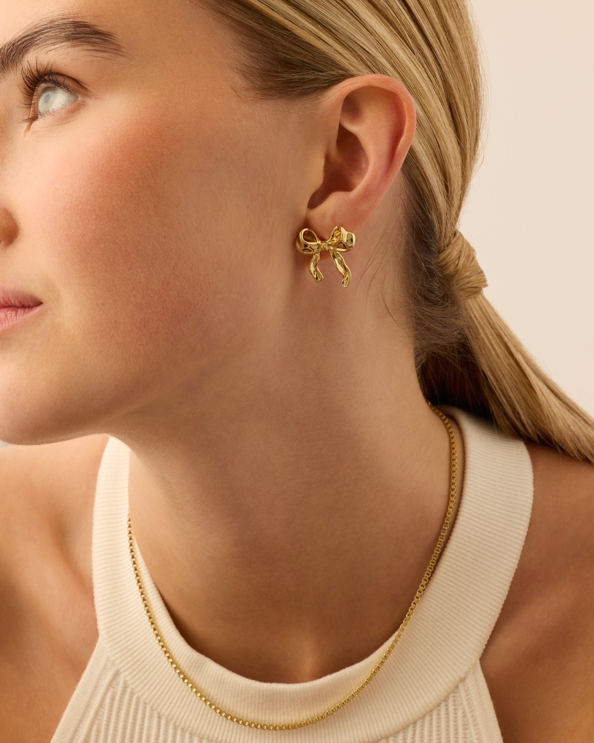 Coquette Bow Stud Earrings