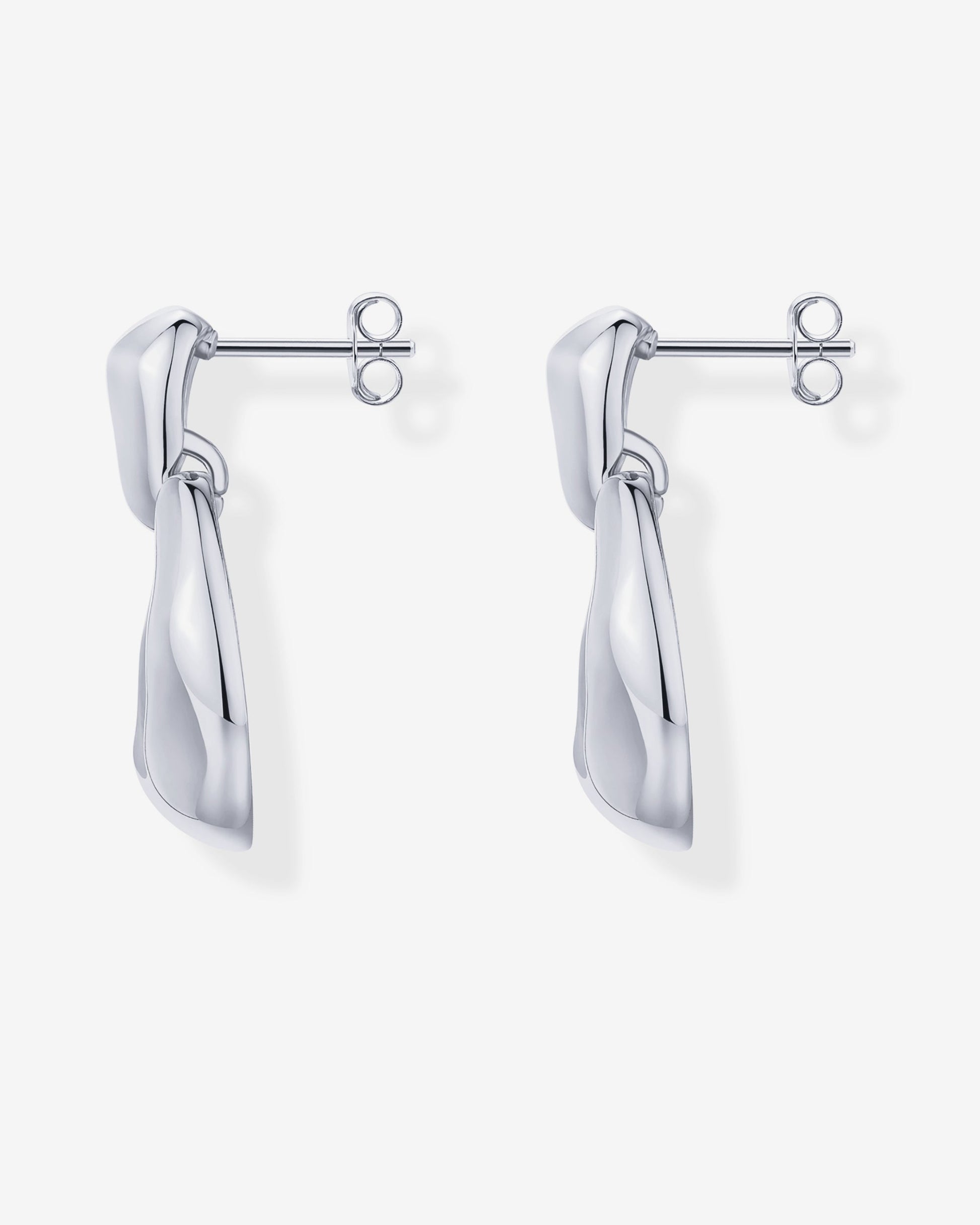 Chunky Dangle Door Knocker Earrings