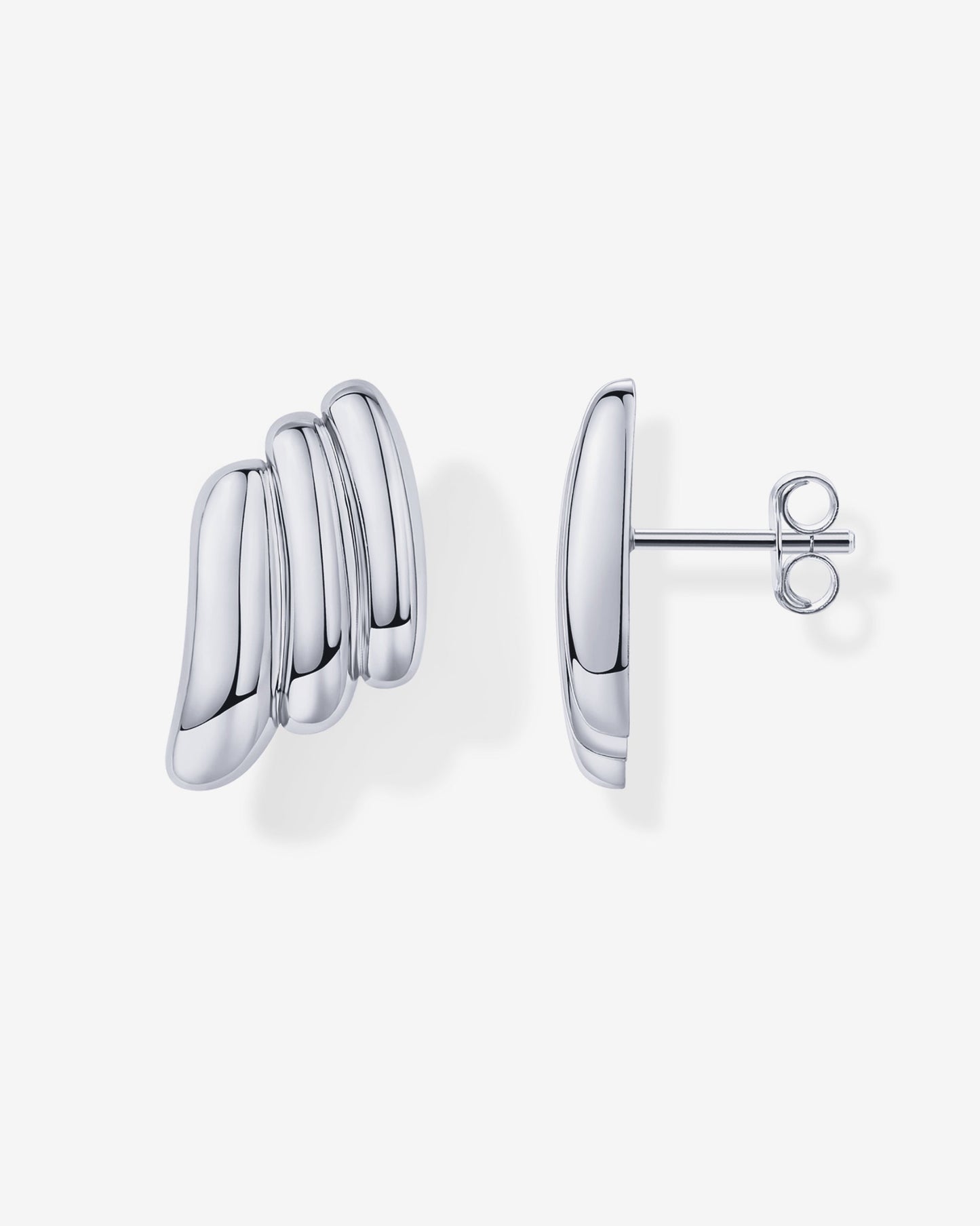 Angel Wing Stud Earrings