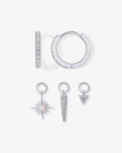 Mix and Match Huggie and Charms Set