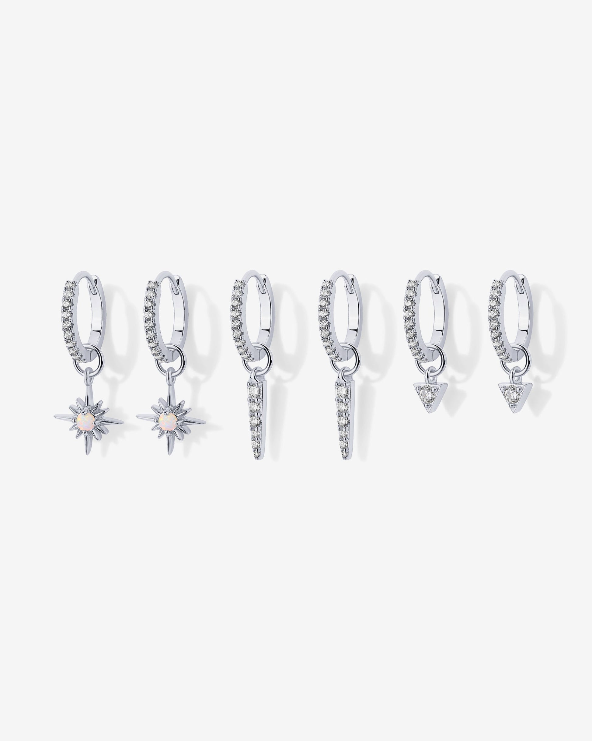 Mix and Match Huggie and Charms Set