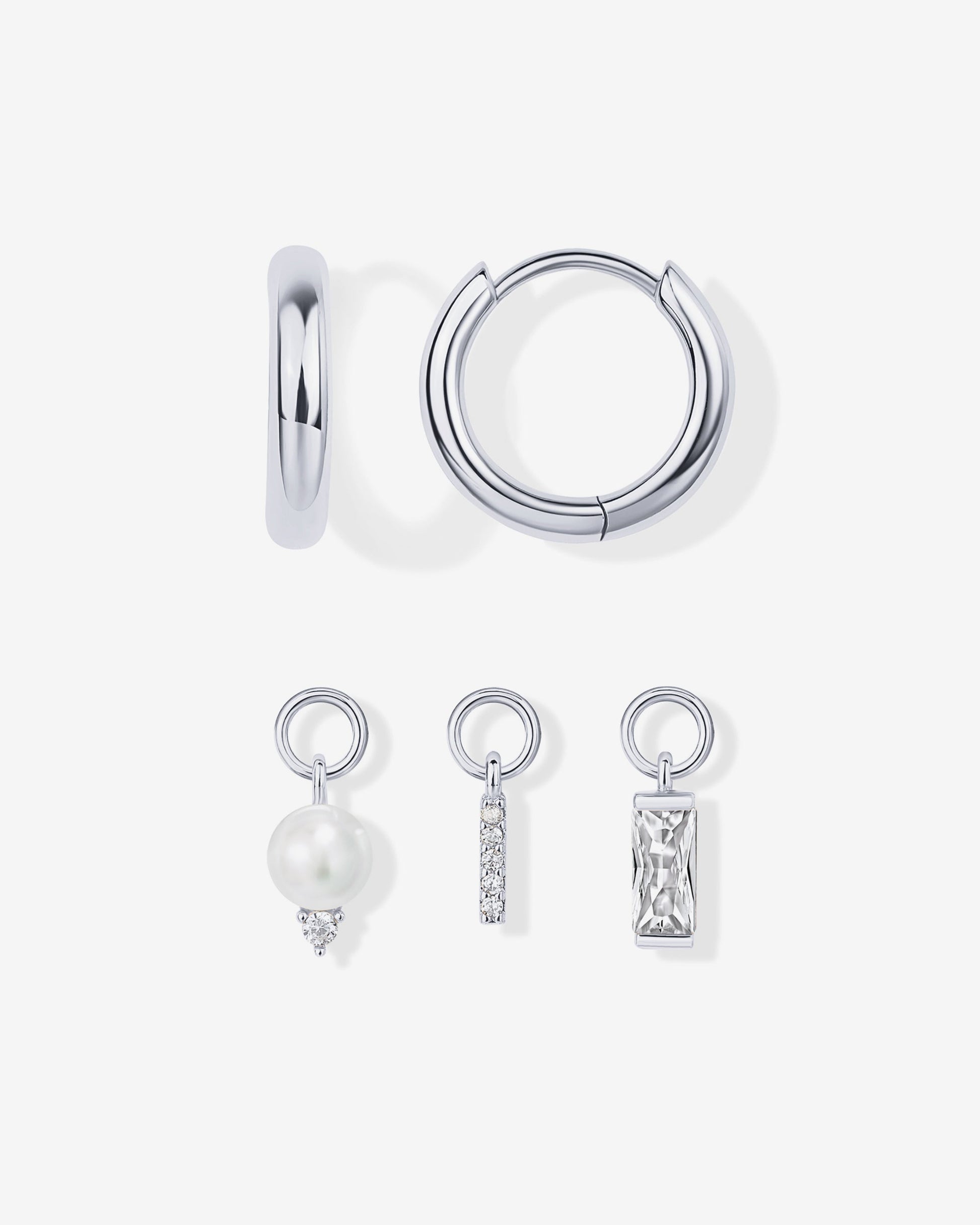 Mix and Match Huggie and Charms Set