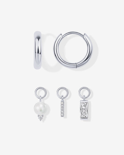 Mix and Match Huggie and Charms Set