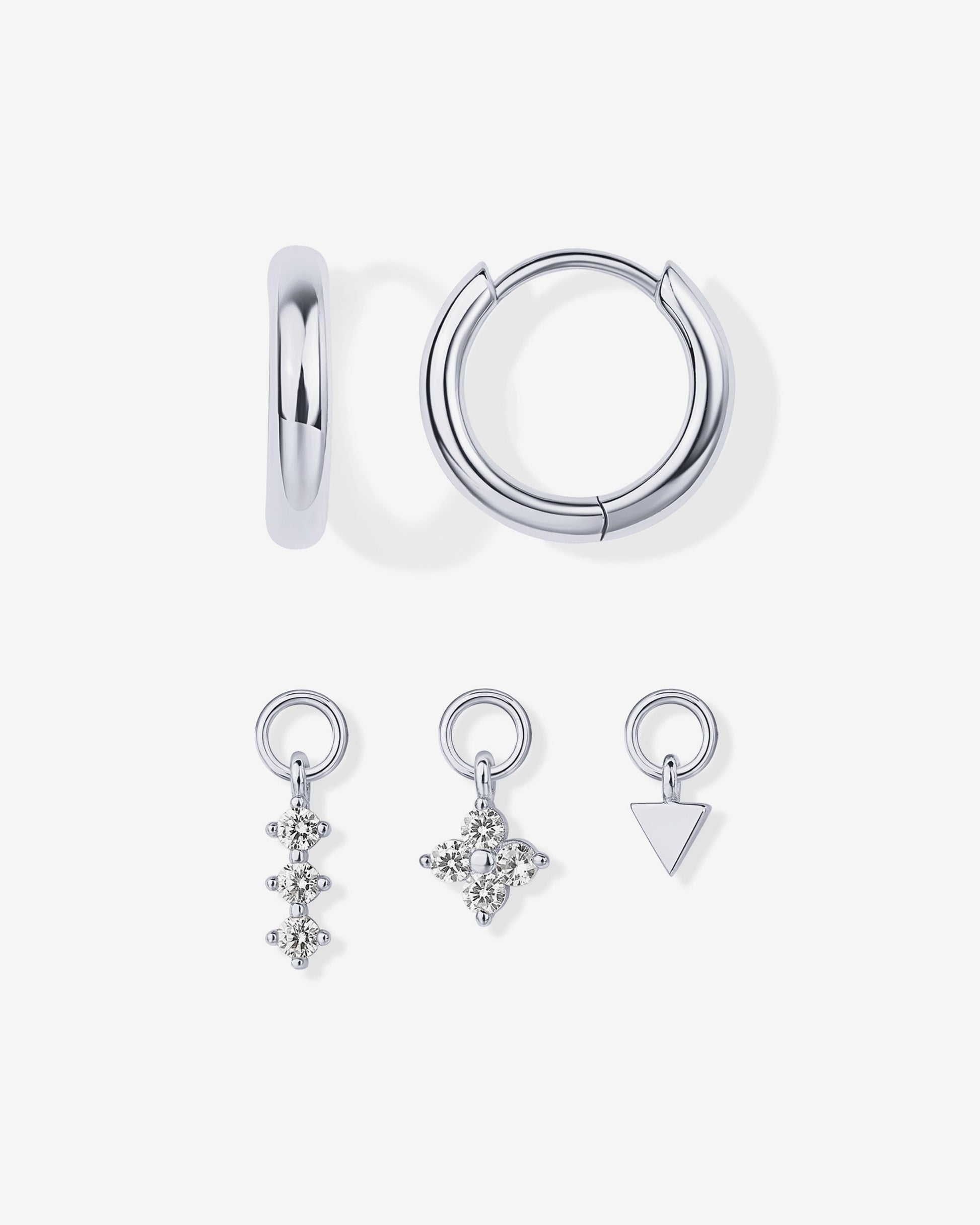 Mix and Match Huggie and Charms Set