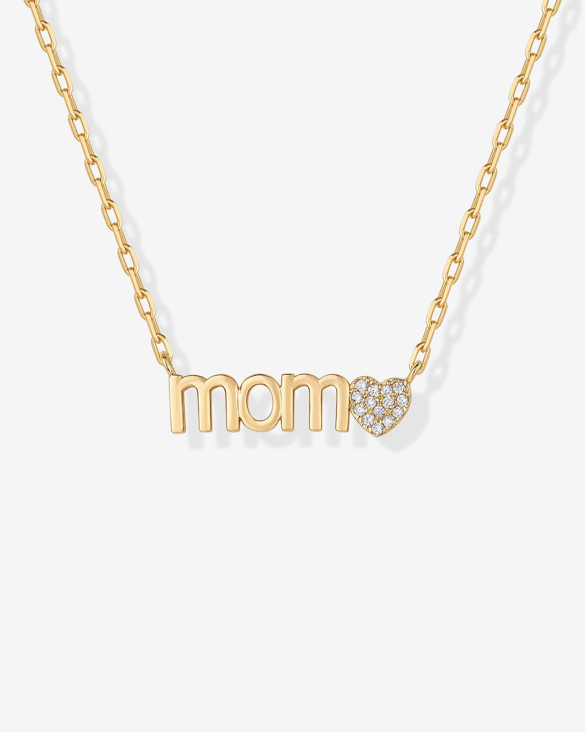 I Love Mom Necklace