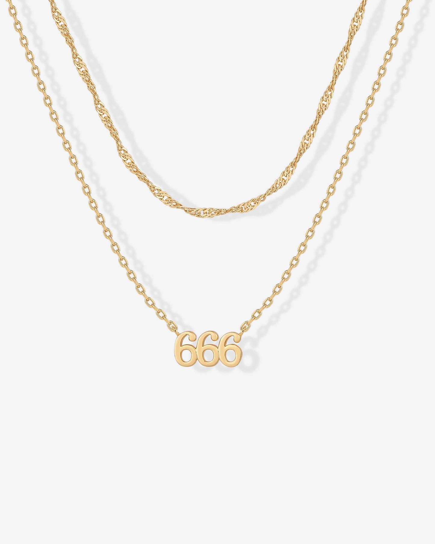 Angel Number Pendant Necklace