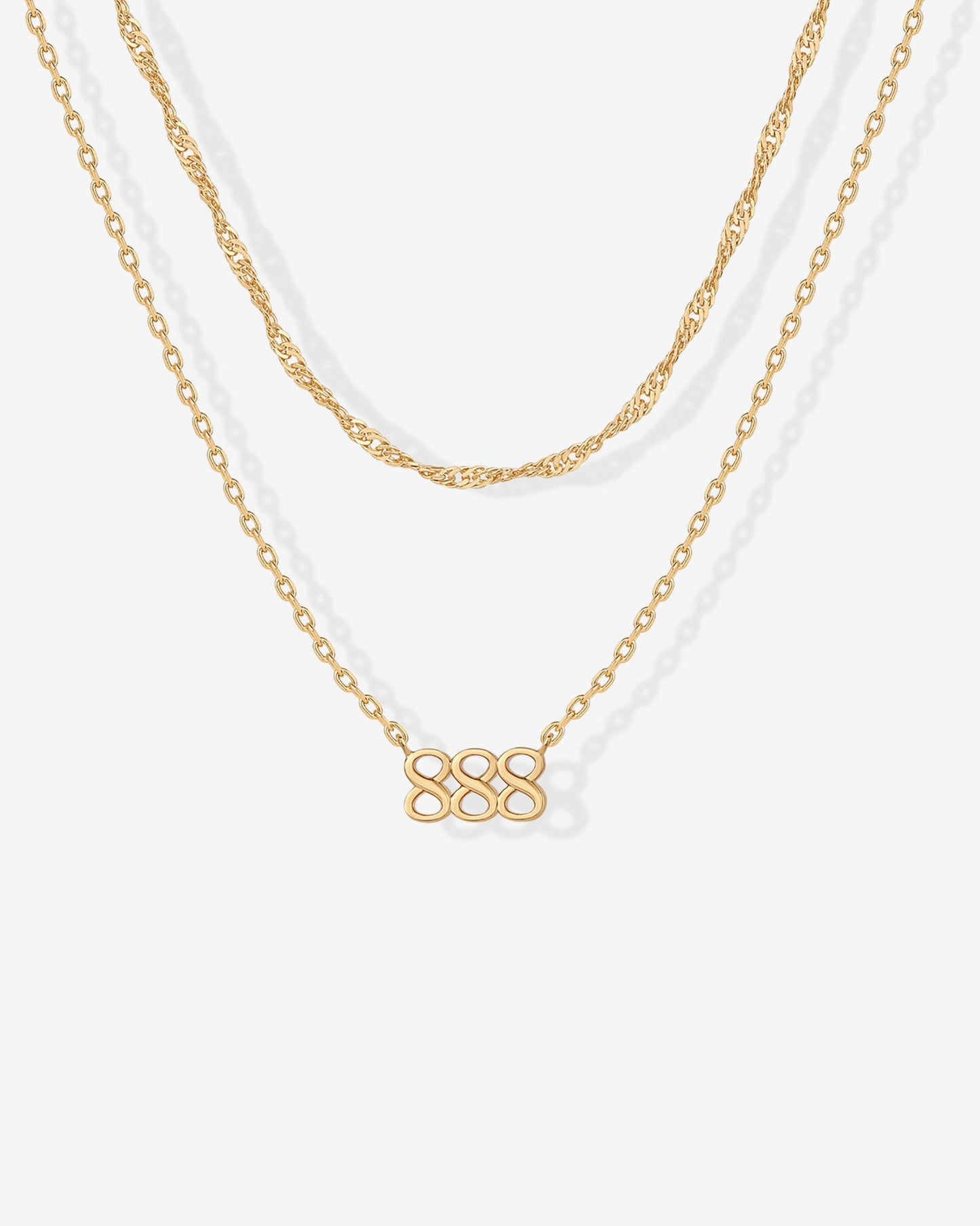 Angel Number Pendant Necklace